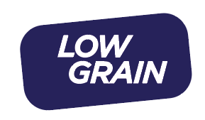Sello que indica que el producto es Low Grain