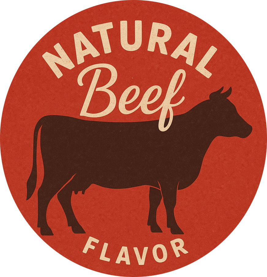 Beef as the first ingredient in dog snacks