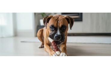 Huesos anudados naturales para perros: guía de tallas, seguridad y mejores opciones