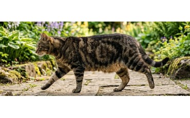 Bolsa primordial en gatos: qué es, para qué sirve y cómo diferenciarla del sobrepeso